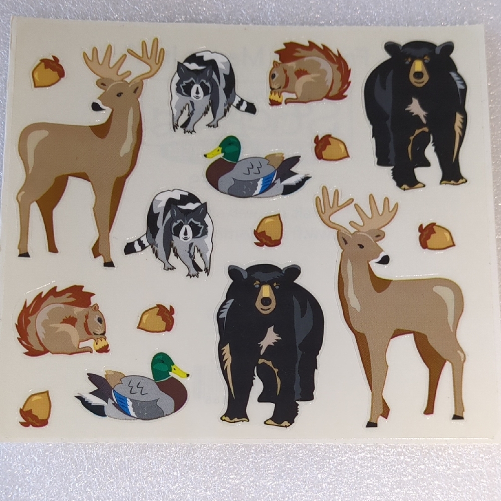 💚4/$10💚Frances Meyer Wildlife Animal Stickers